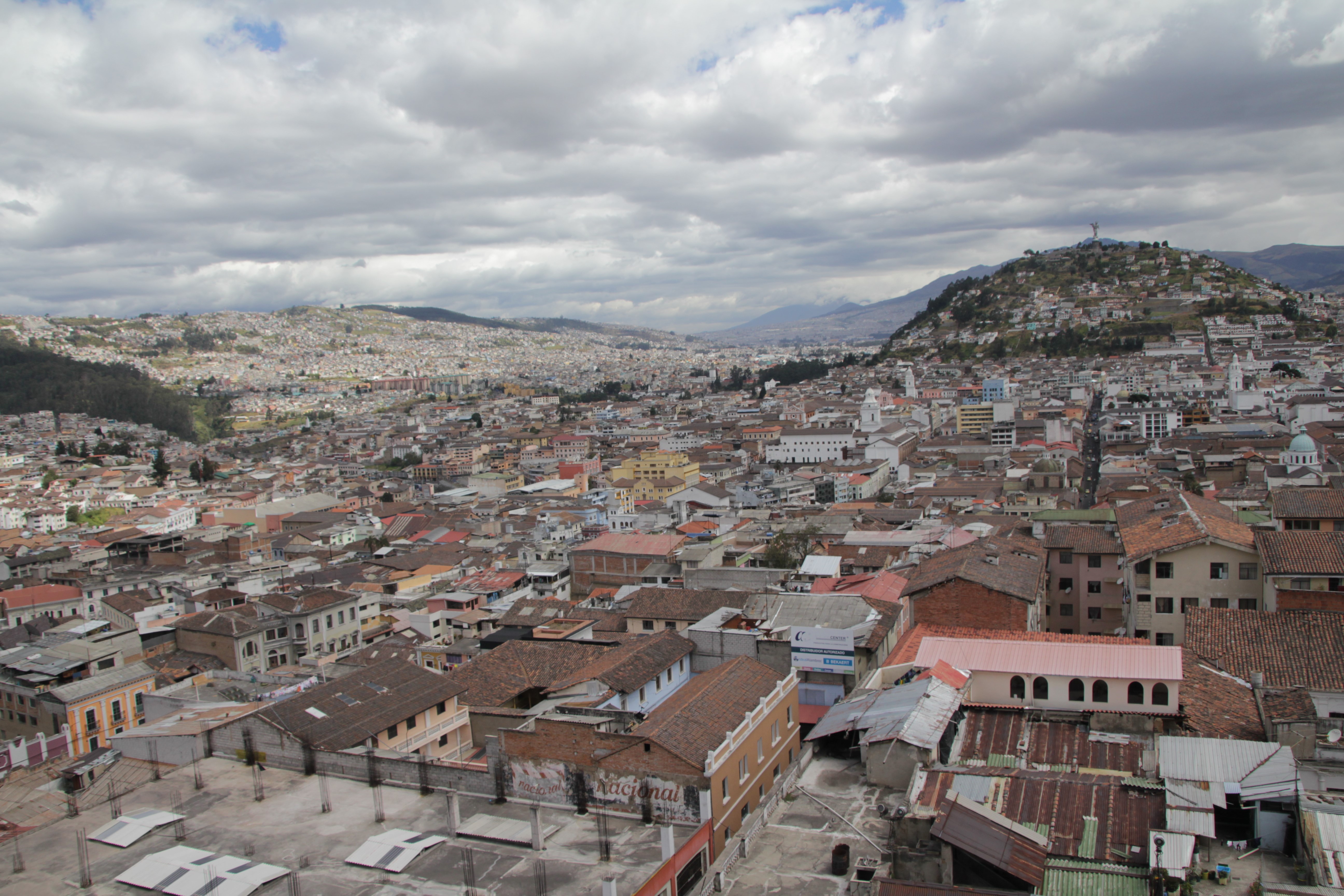 Le centre historique de Quito, classé au patrimoine mondial de l'Unesco (© Aurélie Bacheley).